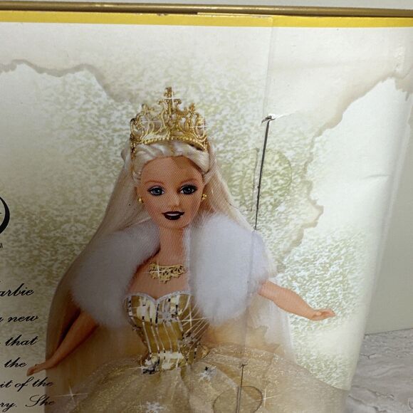 Holiday Celebration Special Edition 2000 Barbie Doll Y2K Holiday Ornament w/ Box - Picture 5 of 10